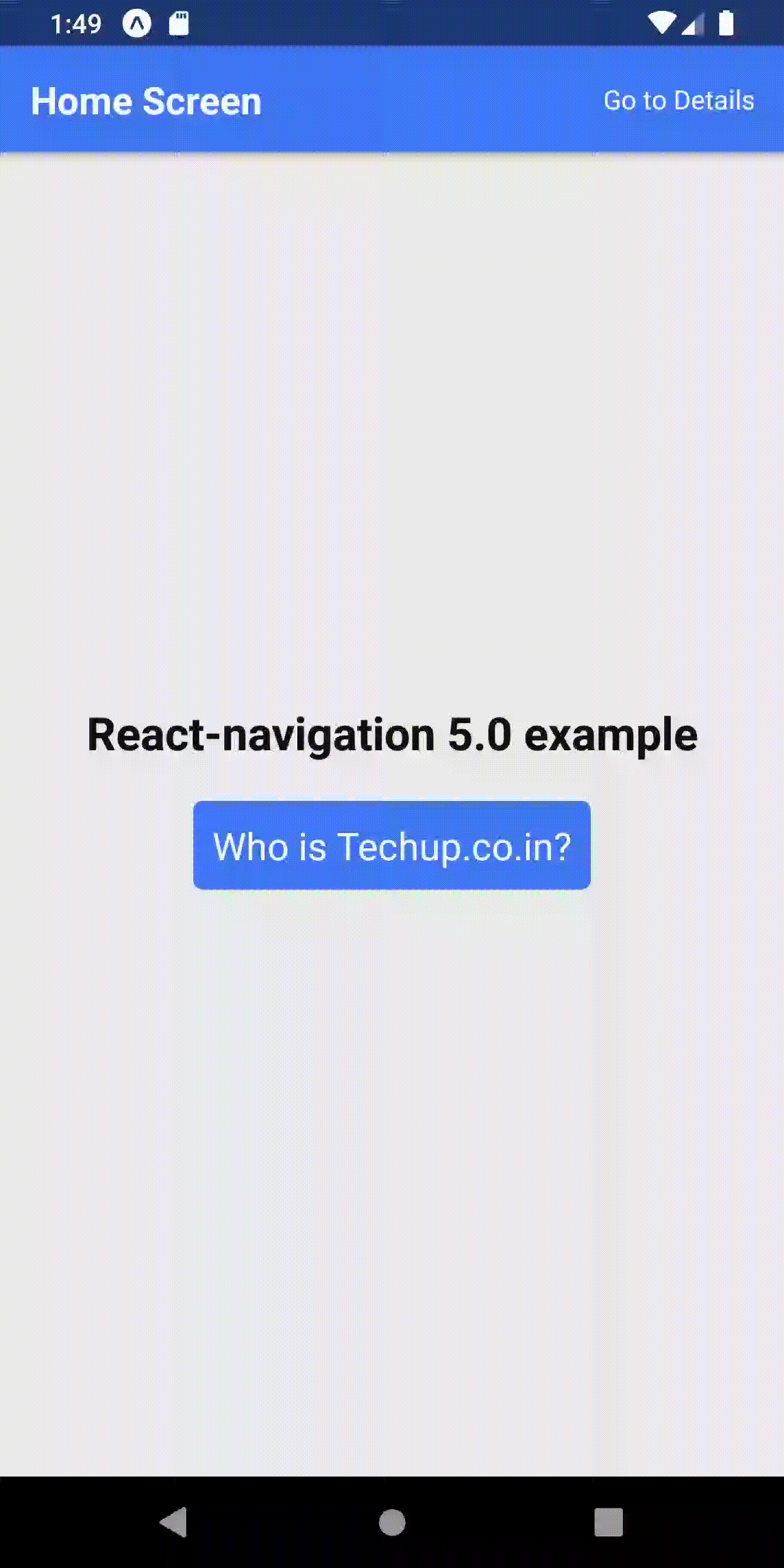 How to add on click React-navigation 5.0 header react native